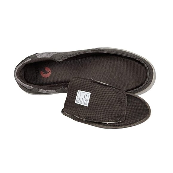 NEW Billy Footwear Mens Sneaker Low Top Zip Up Gray Adaptive Size 13 M KF299 - Picture 3 of 4